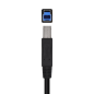 Câble d'imprimante Aisens USB 3.0 Type A/MB/M - 2.0M - Couleur noire