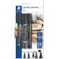 Staedtler Lumocolor Pack 4 Marqueurs Permanents Rechargeables Staedtler Lumocolor Pack 4 Marqueurs Permanents Rechargeables