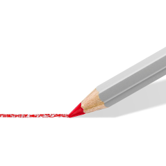 crayon rouge pointe conique Staedtler