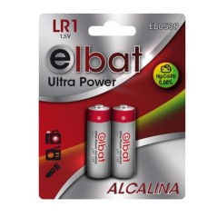 ✅ Elbat Pack 2 Piles Alcalines LR1 - Divers Coloris couleur Plusieurs couleurs en stock