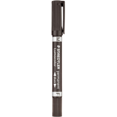 Marqueur permanent Staedtler Lumocolor - Lot de 30
