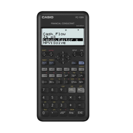 Calculatrice financière Casio FC-100V