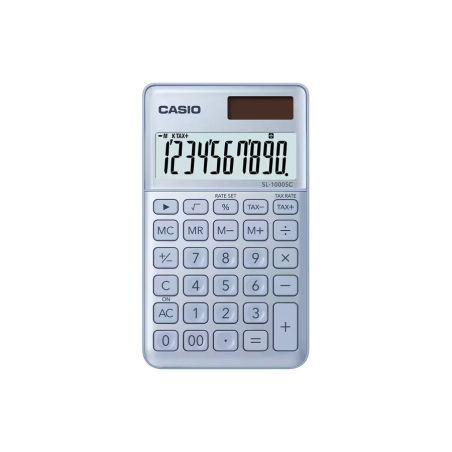 calculatrice Casio SL-1000SC clavier gris