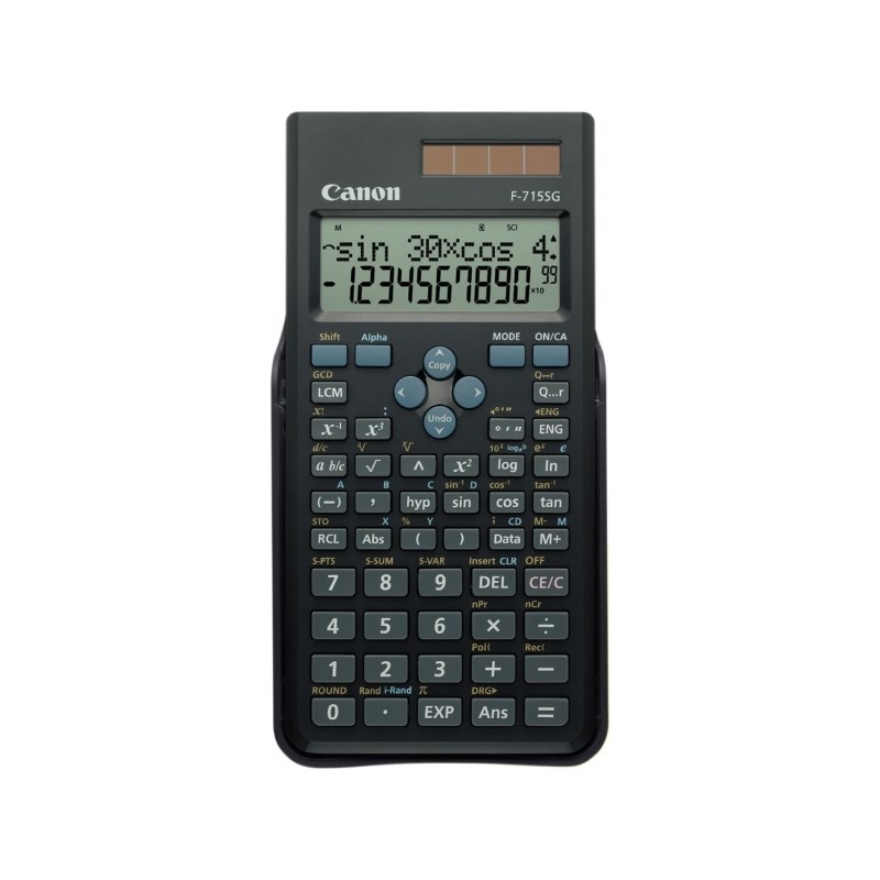Calculatrice scientifique Canon F-715SG noir écran 2 lignes Calculatrice scientifique Canon F-715SG noir écran 2 lignes