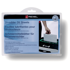 ✅ Rexel Lot de 12 feuilles de lubrifiant pour broyeur couleur en stock