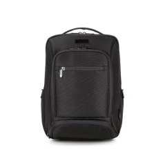 Sac à dos compact Urban Factory Mixee pour ordinateurs portables jusqu'à 14 pouces - Écologique - Noir