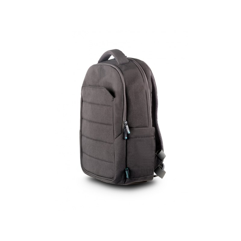 Sac à dos Urban Factory Greenee pour ordinateur portable jusqu'à 14 pouces - Double compartiment - Gris