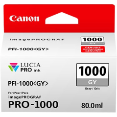 ✅ Canon Cartouche encre PFI-1000gy (0552C001) couleur gris en stock