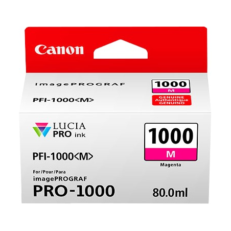 ✅ Canon Cartouche encre PFI-1000m (0548C001) couleur magenta en stock