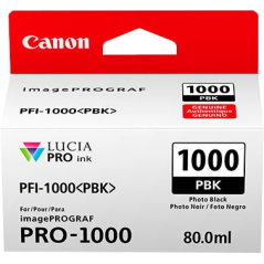 ✅ Canon Cartouche encre PFI-1000pbk (0546C001) couleur noir photo en stock