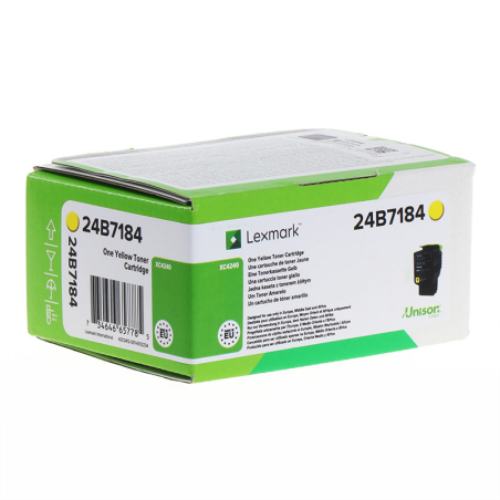 ✅ Lexmark Toner XC2240/XC4240 jaune (24B7184) couleur jaune en stock