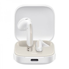 Xiaomi Redmi Buds 6 Active Bluetooth TWS avec microphone — Blanc, longue autonomie