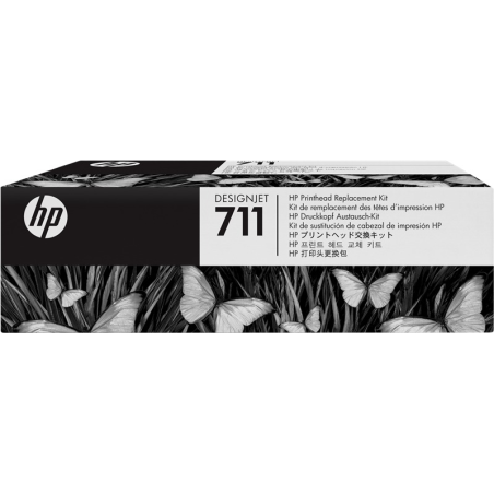Boîte HP DesignJet 711 papillons