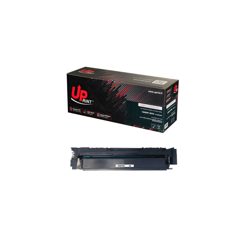 Toner Uprint compatible Canon 067H noir - Remplace 5106C002/5102C002
