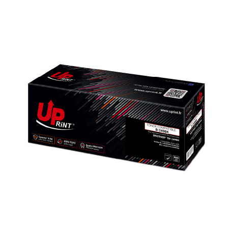 ✅ Toner UPRINT compatible Brother TN-249BK noir couleur Noir en stock