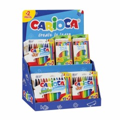 ✅ Présentoir de table Carioca de 48 feutres assortis 12+2 gratuites - Couleurs assorties couleur Surtido en stock