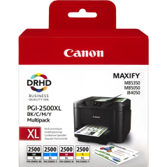 ✅ Canon MultiPack PGI-2500 XL (9254B010) couleur pack en stock