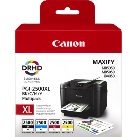 ✅ Canon MultiPack PGI-2500 XL (9254B010) couleur pack en stock