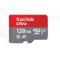 Carte Sandisk Ultra Micro SDXC 128 Go UHS-I A1 Classe 10 avec adaptateur