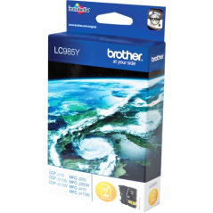 ✅ Brother cartouche encre LC985Y jaune couleur jaune en stock