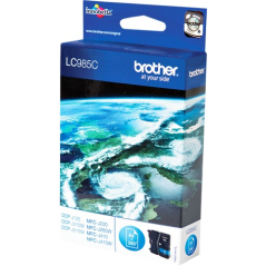 ✅ Brother cartouche encre LC985C cyan couleur cyan en stock