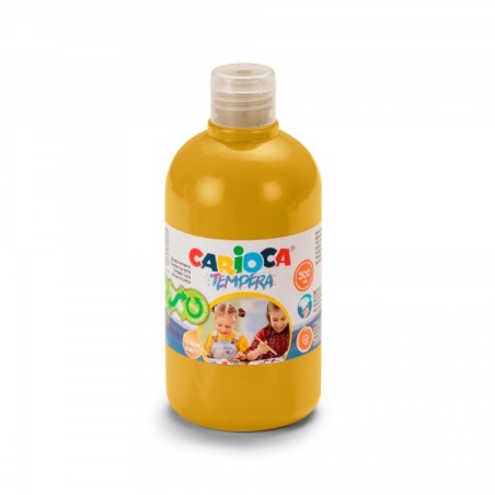 ✅ Flacon Carioca Tempera - 500 ml - Couleurs super lavables - Facile à mélanger - Applicable sur matériaux po en stock