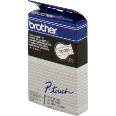 Cassette de ruban Brother TC-201