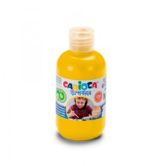 ✅ Carioca Tempera Flacon 250 ml - Couleurs superlavables - Facile à mélanger - Applicable sur matériaux poreu en stock