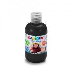 ✅ Carioca Tempera Flacon 250 ml - Couleurs superlavables - Facile à mélanger - Applicable sur matériaux poreu en stock