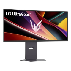 Moniteur incurvé LG UltraGear 34" 1500R VA UltraWide QHD 160 Hz HDR10 FreeSync Premium - Temps de réponse 1 ms - Haut-parleurs
