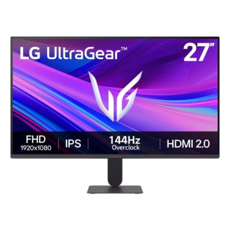 Moniteur de jeu LED LG Ultragear 27G411A-B 27" IPS Full HD 144 Hz FreeSync HDR10 - Temps de réponse de 5 ms - HDMI, DisplayPort