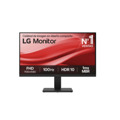 Moniteur LED LG 21,5" FullHD 1080p HDR 100 Hz - Réponse 1 ms - 16:9 - VGA, HDMI - VESA 100 x 100
