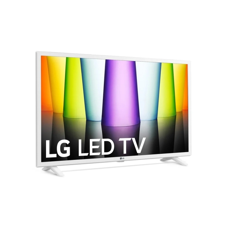 Téléviseur intelligent LG 32" LED FullHD 1080p HDR10 Pro - Wi-Fi, HDMI, USB 2.0, Ethernet, Bluetooth - VESA 200 x 200 mm - Blanc