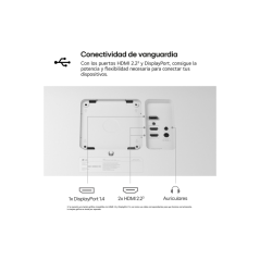 Moniteur LED LG UltraFine 27" IPS UltraHD 4K HDR10 - 60 Hz - Réponse 5 ms - Angle de vision 178º - 16:9 - HDMI, DisplayPort