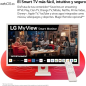 Moniteur intelligent LG MyView 31,5" LED IPS FullHD 1080p 60 Hz WiFi, Bluetooth - Haut-parleurs - Angle de vision 178º - 16:9
