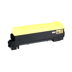 Cartouche toner jaune plastique noir