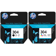 Cartouches HP 304 noir couleur