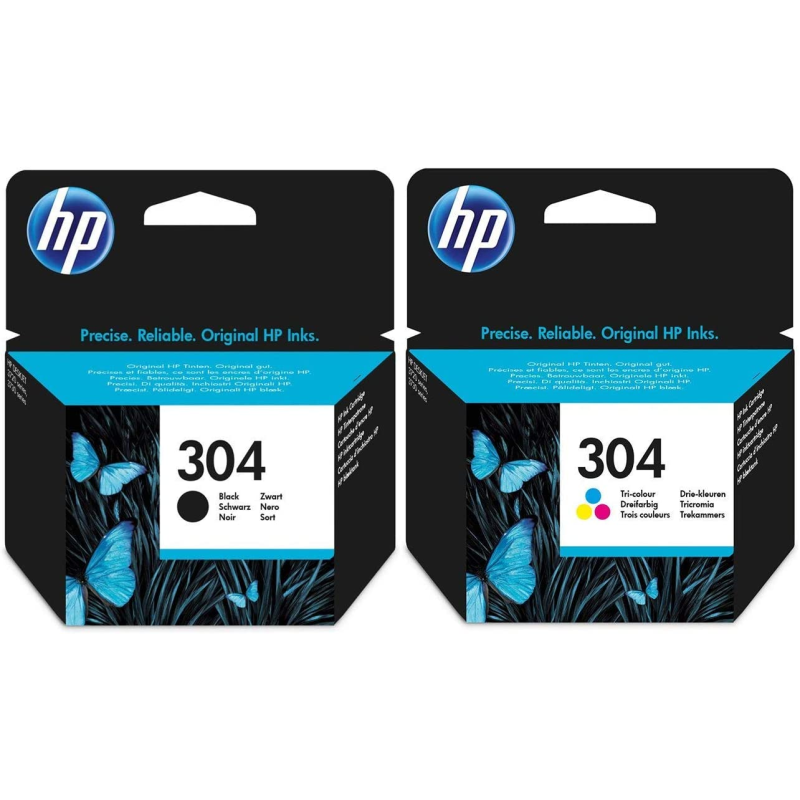 HP 304 Multipack cartouches d’encre noir et couleur HP 304 Multipack cartouches d’encre noir et couleur
