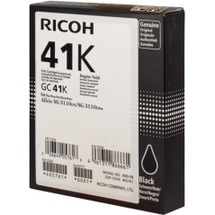 ✅ Ricoh cartouche gel encre GC-41BK noir couleur Noir en stock