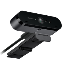 Logitech Brio Webcam 4K Ultra HD - HDR - Enregistrement 4K - Zoom numérique 5X