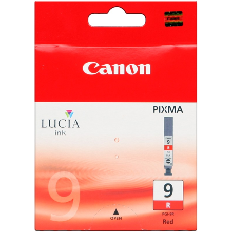 ✅ Canon Cartouche encre PGI-9r (1040B001) Rouge couleur Rouge en stock