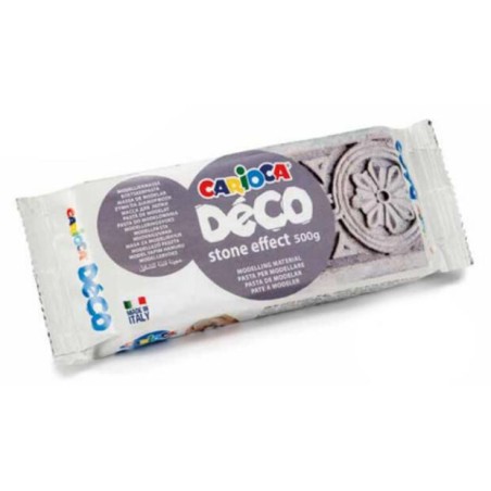 ✅ Pâte à Modeler Carioca Déco 250gr - Durcit à l'Air - Facile à Lisser - Couleur Blanc couleur Blanc en stock