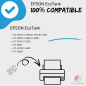 Pack compatible avec EPSON 102 ECOTANK, 4 bouteilles d'encre Pack compatible avec EPSON 102 ECOTANK, 4 bouteilles d'encre