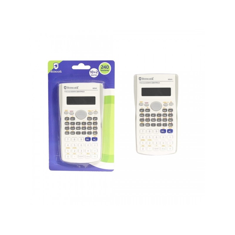 Calculatrice scientifique Bismark 82MS 12 chiffres 240 fonctions