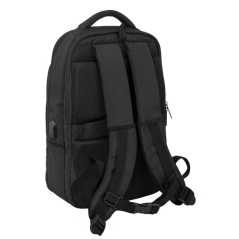 Sac à dos Safta FC Barcelone Premium pour ordinateurs portables jusqu'à 15,6 pouces - Port USB - Porte-bouteille - Double