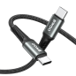 Câble USB-C vers USB-C 1M Noir - BWOO X288CC Câble USB-C vers USB-C 1M Noir - BWOO X288CC