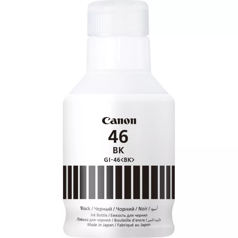 Canon Bouteille encre GI46BK noir (4411C001) Canon Bouteille encre GI46BK noir (4411C001)