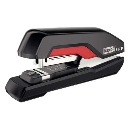 ✅ Agrafeuse de bureau Rapid Supreme S50 - Jusqu'à 50 feuilles - Pour agrafes 24/6-8+, 26/6-8+ - Agrafage et clo en stock