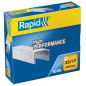 Rapid Strong Boite de 1000 Agrafes 23/17 - De 110 à 140 Feuilles - Fil Renforcé Galvanisé - Broche 17mm