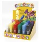 PlayColor Basic One Display de 30 couleurs unies - Elles ne froissent pas le papier - Elles n'ont pas besoin d'eau - Spéciales